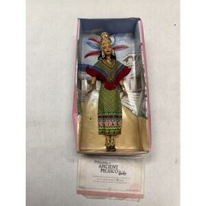 Barbie Princess of Ancient Mexico Dolls Of The World Pink Label Collector Doll